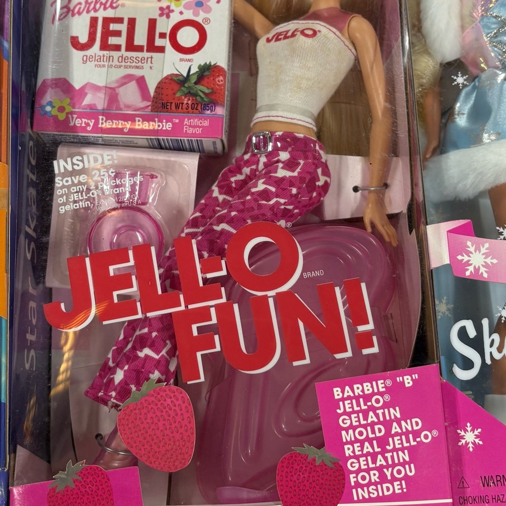 Barbie Jello Fun Doll with Pink and White Outfit